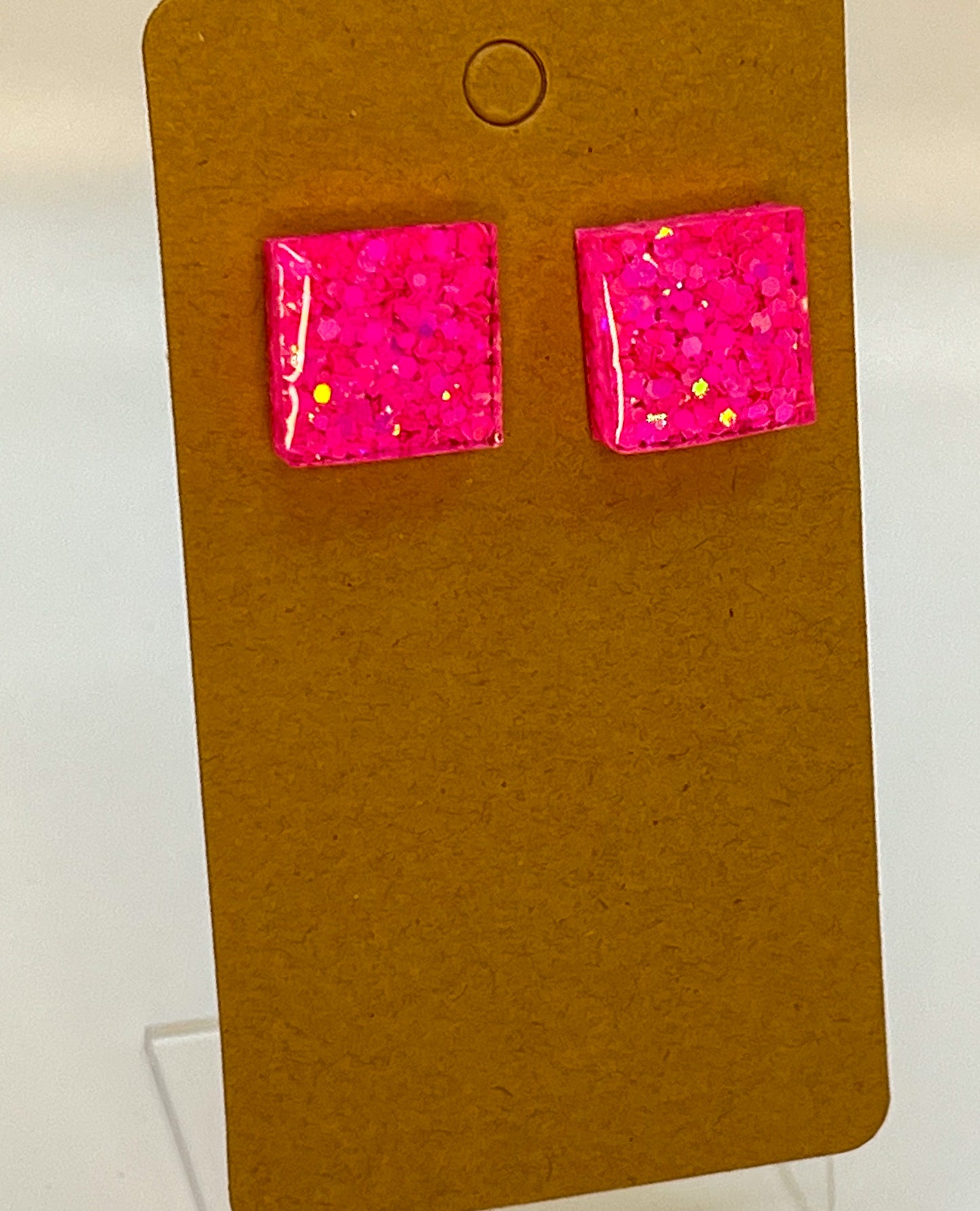 Square Stud Earrings