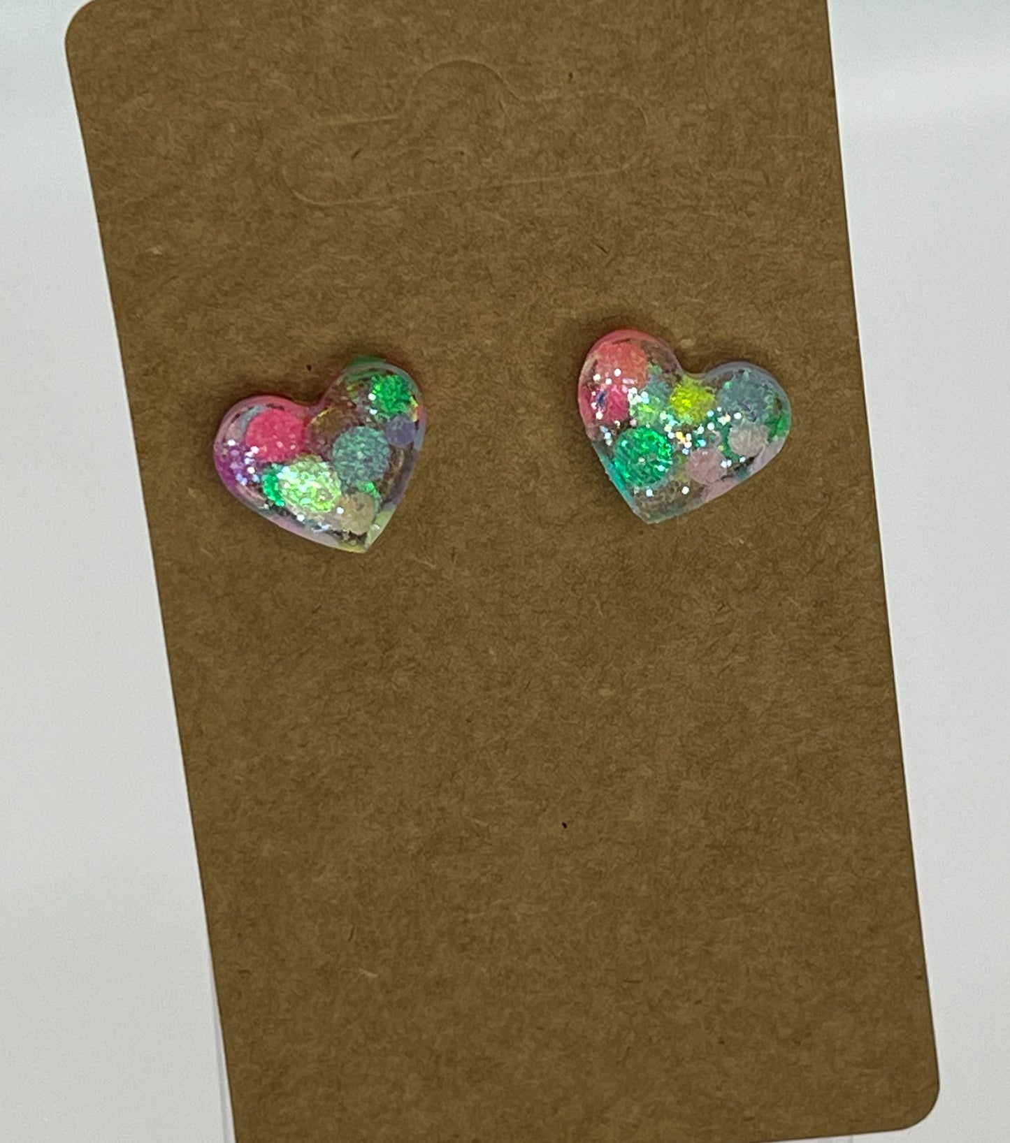 Heart Stud Earrings