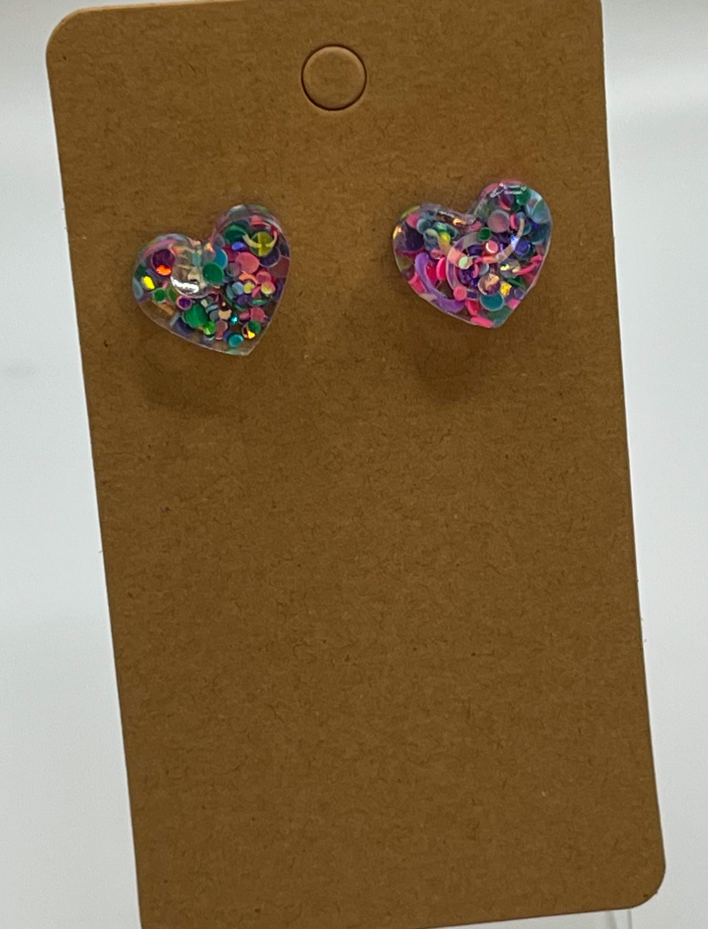 Heart Stud Earrings