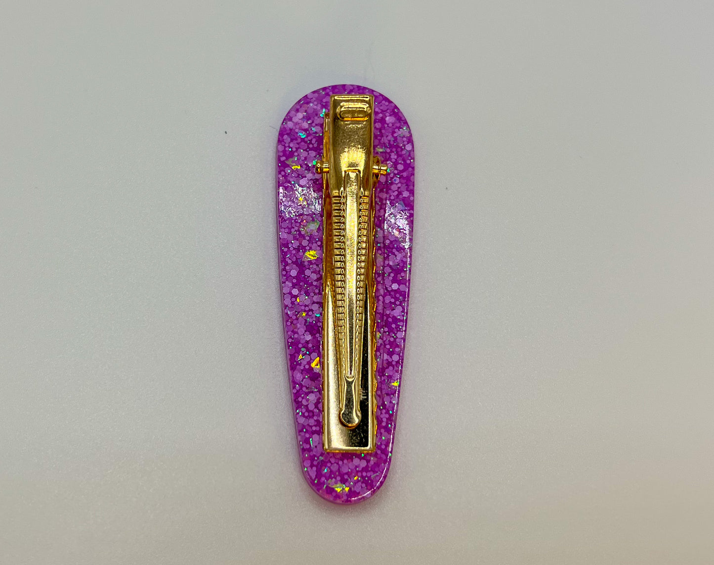 Electric Purple Surfboard Hair Clip