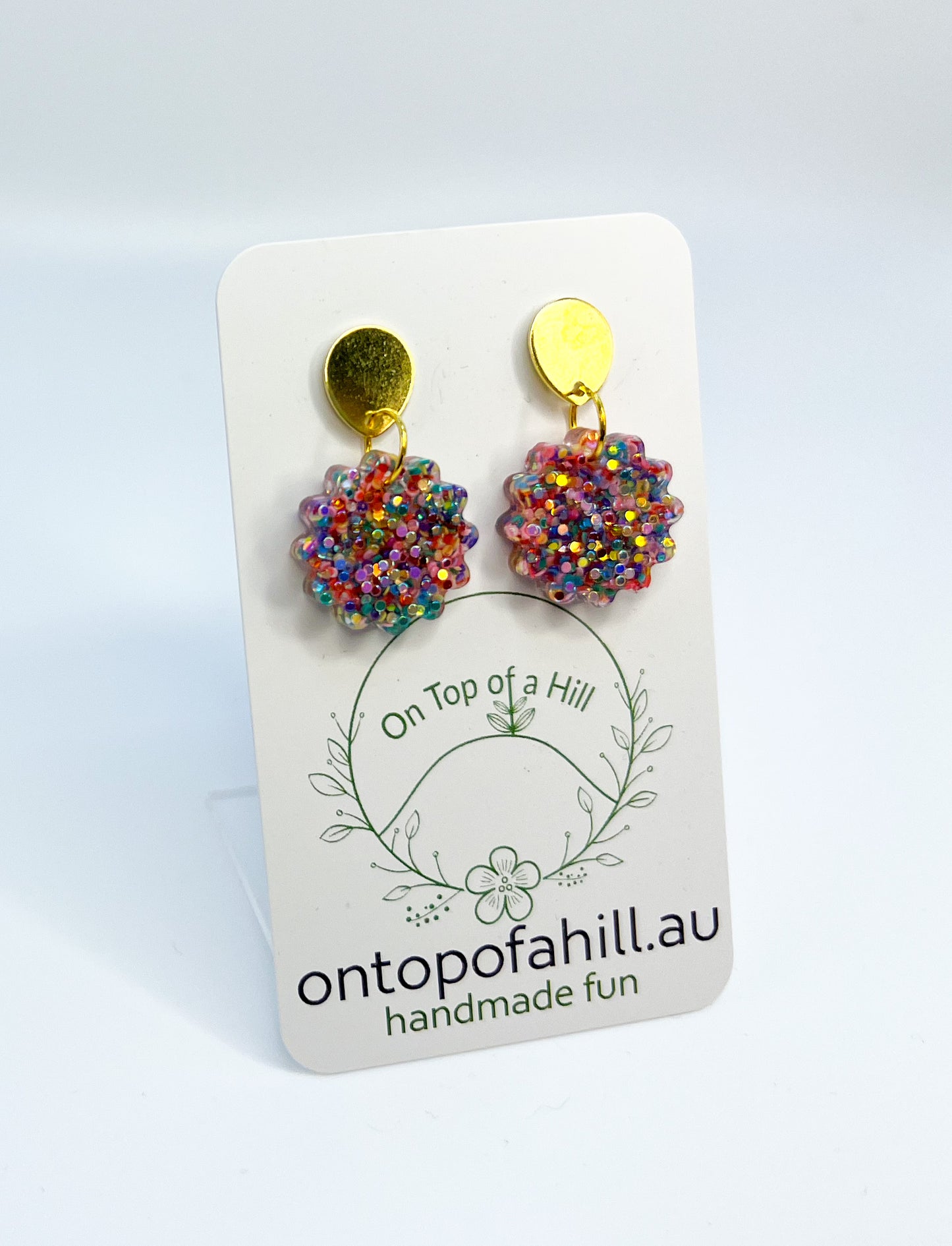 Confetti Stellar Dangle Earrings