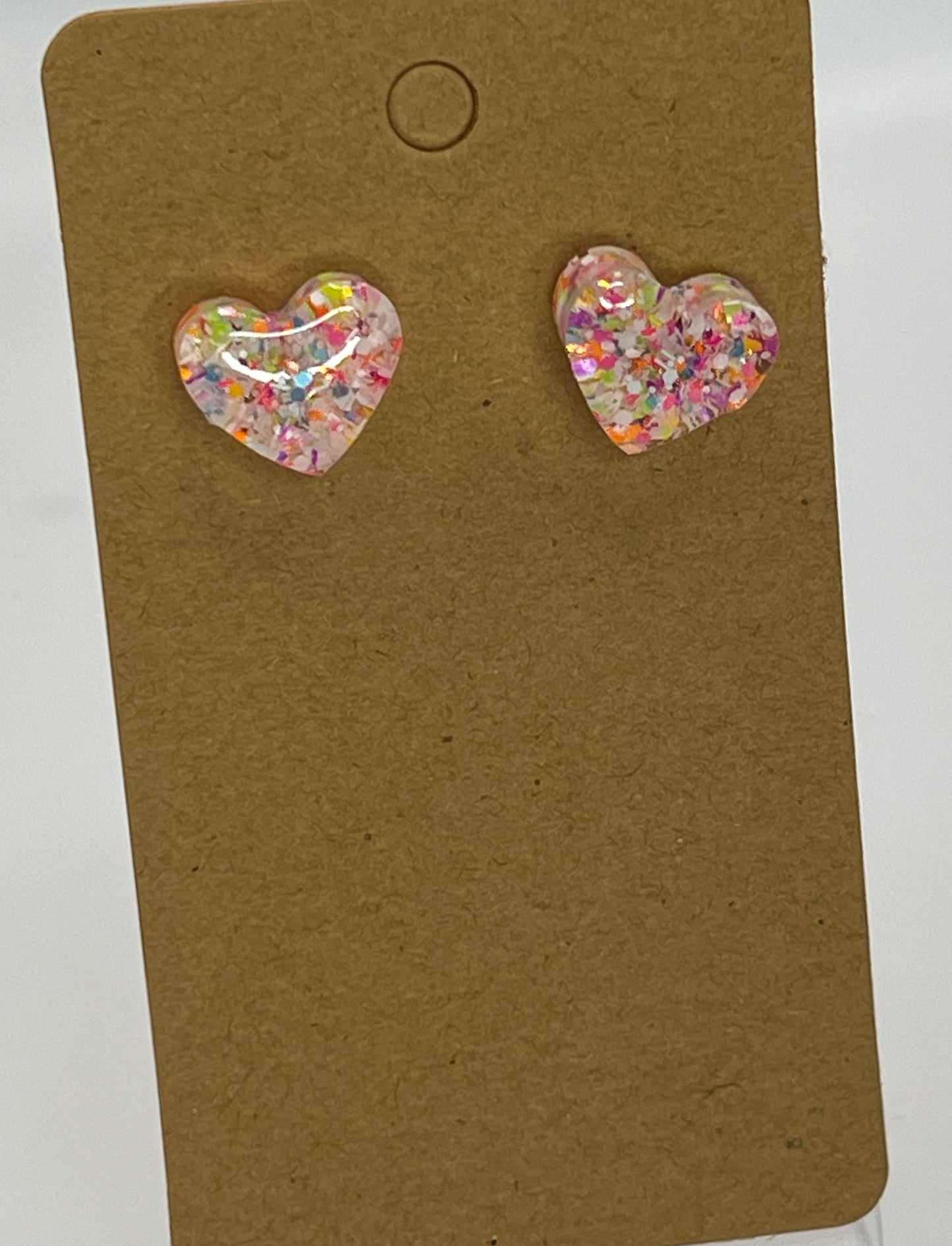 Heart Stud Earrings