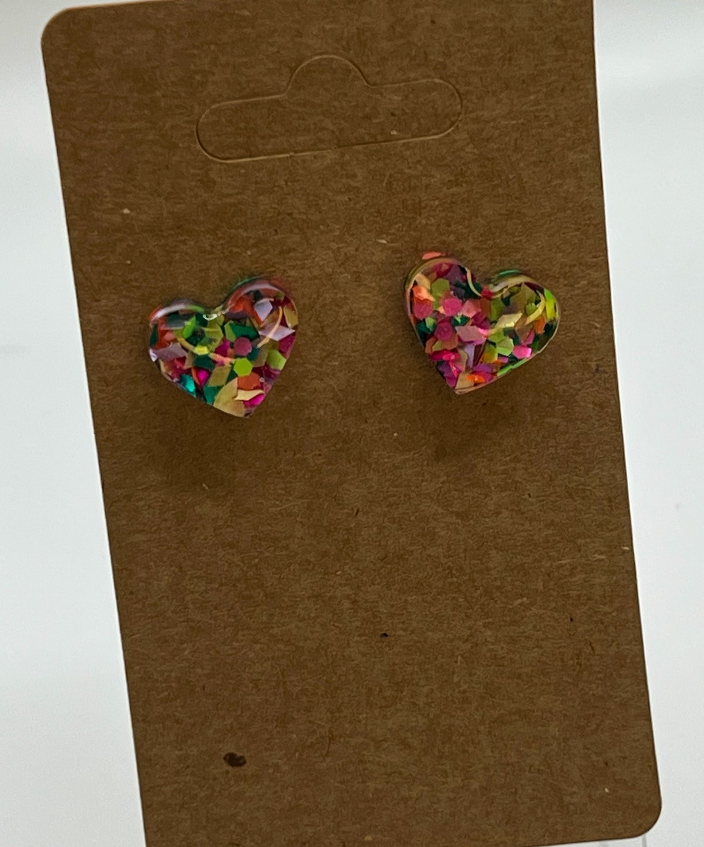 Heart Stud Earrings