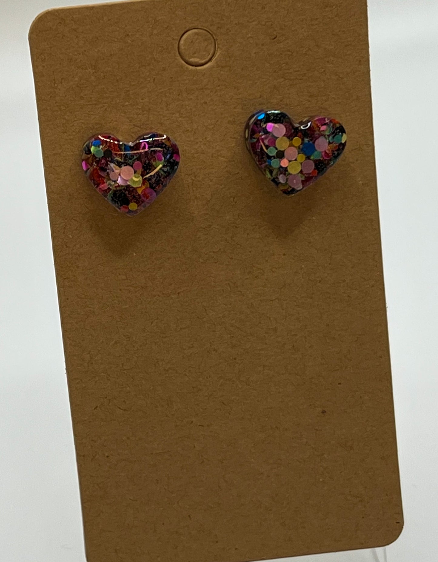 Heart Stud Earrings