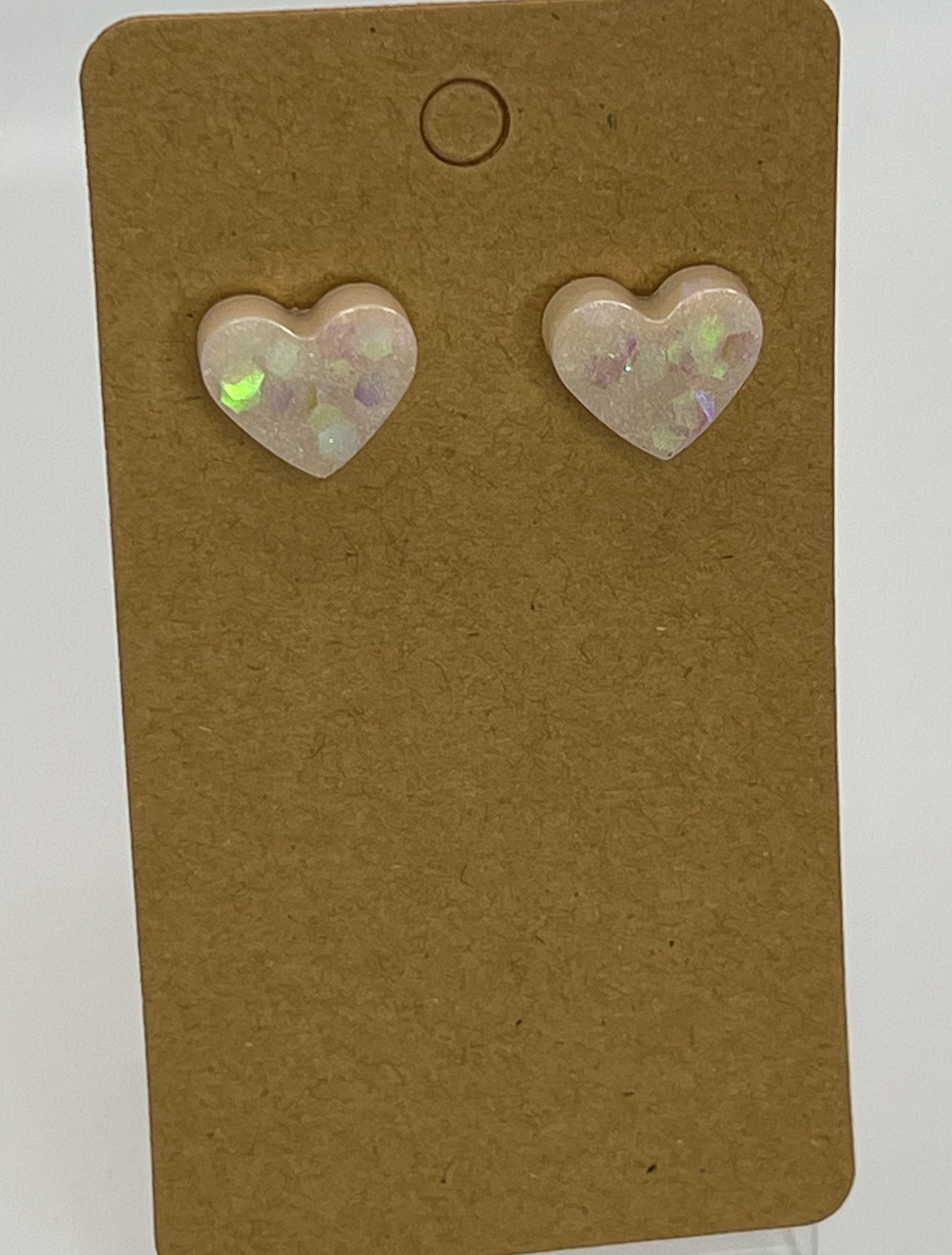 Heart Stud Earrings