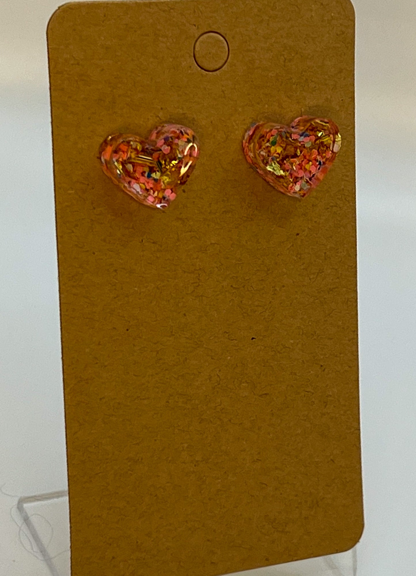 Heart Stud Earrings