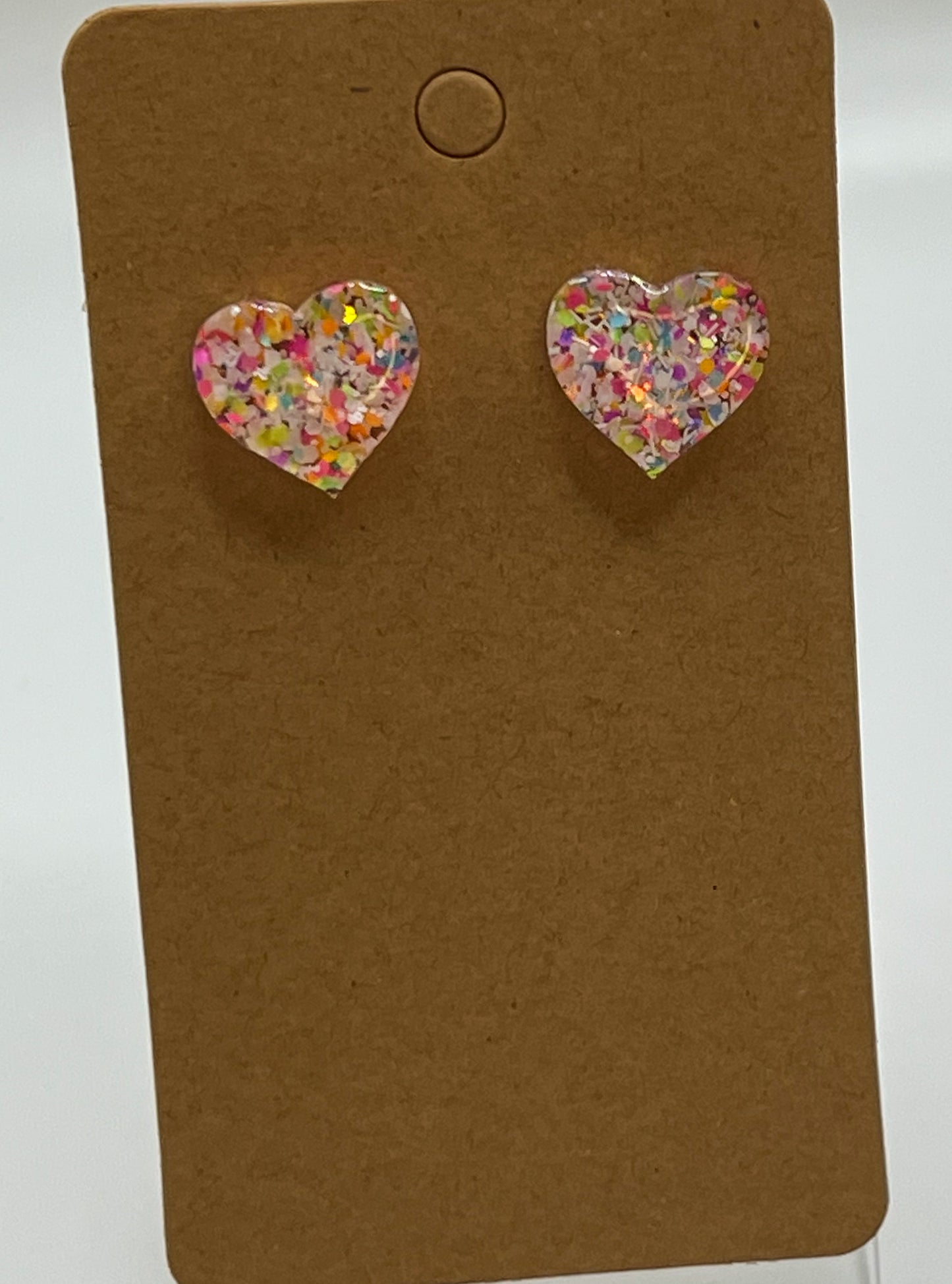 Heart Stud Earrings