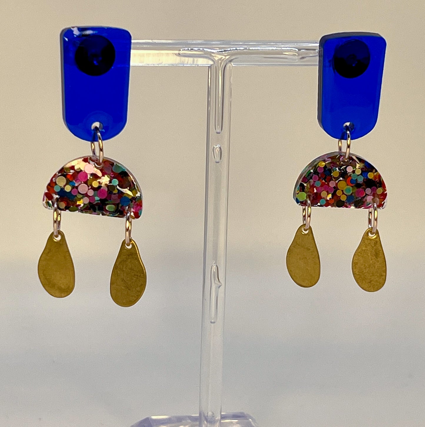 Rain Drop Dangle Earrings