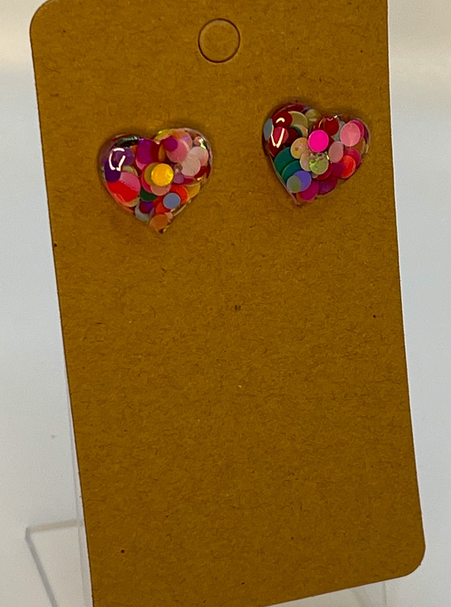 Heart Stud Earrings