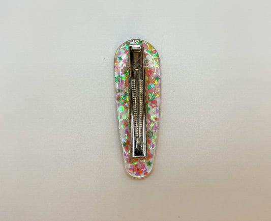 Stars and Spots Surfboard Hair Clip