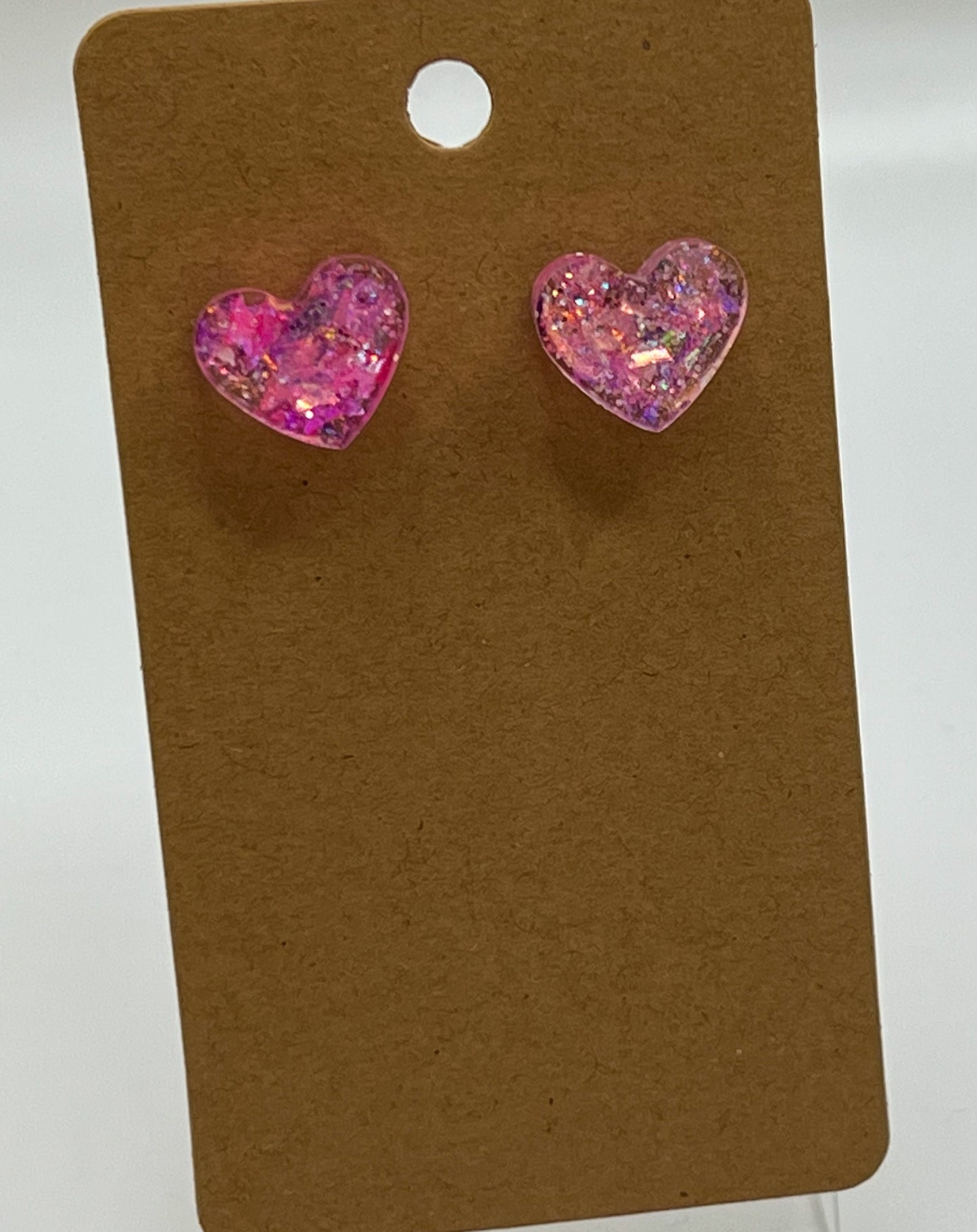 Heart Stud Earrings