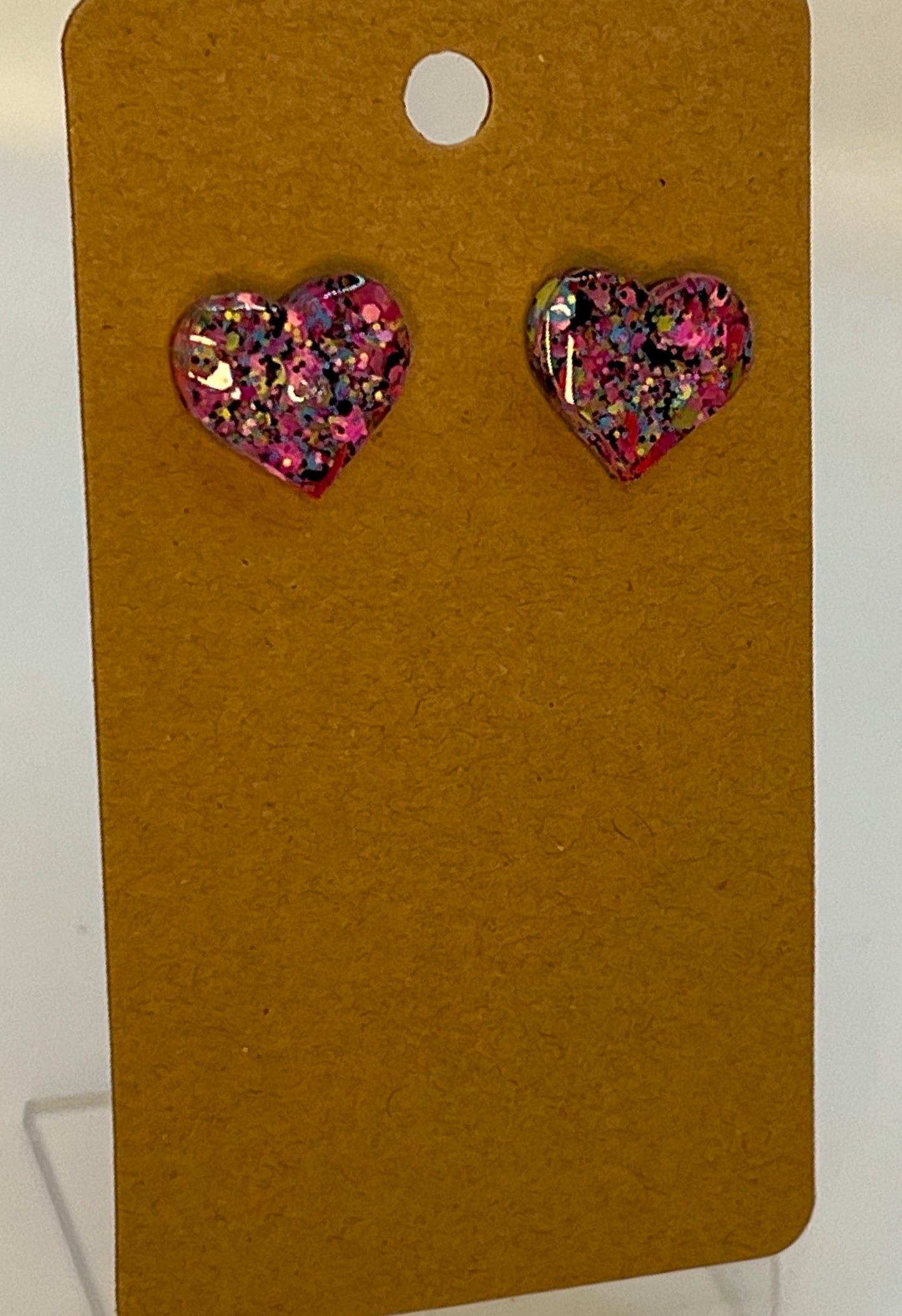 Heart Stud Earrings