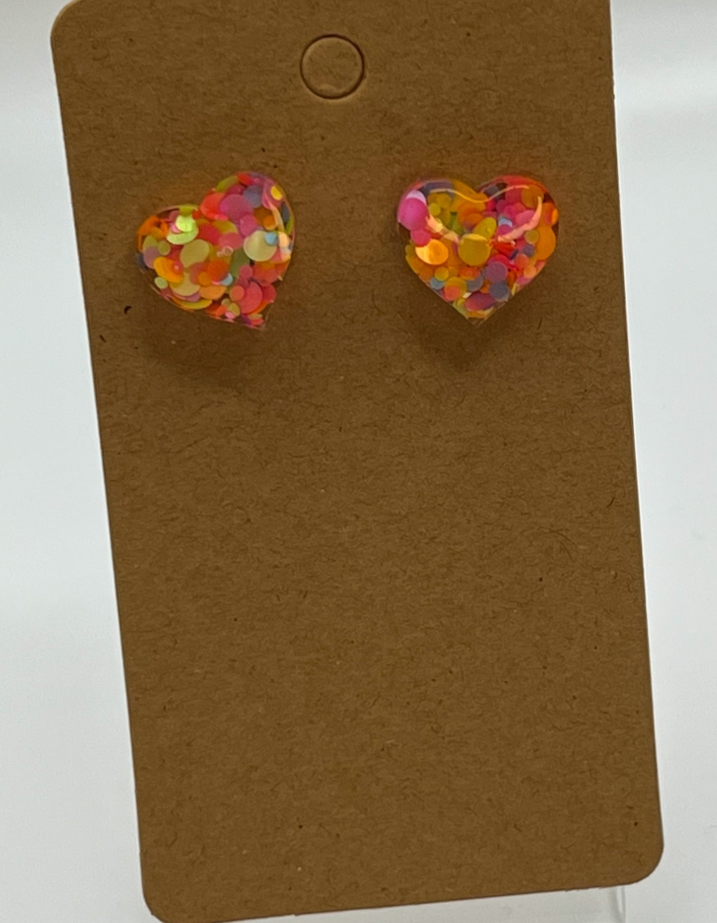 Heart Stud Earrings