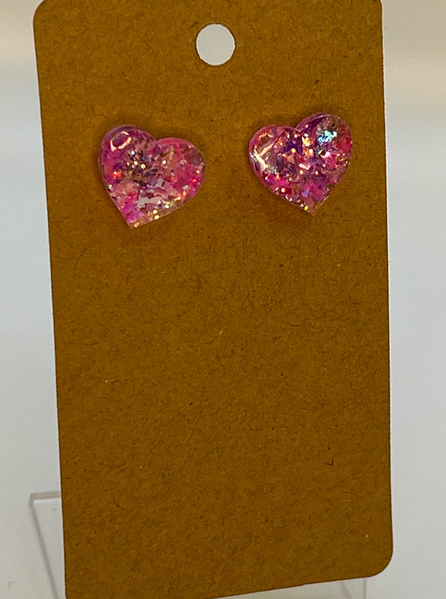 Heart Stud Earrings