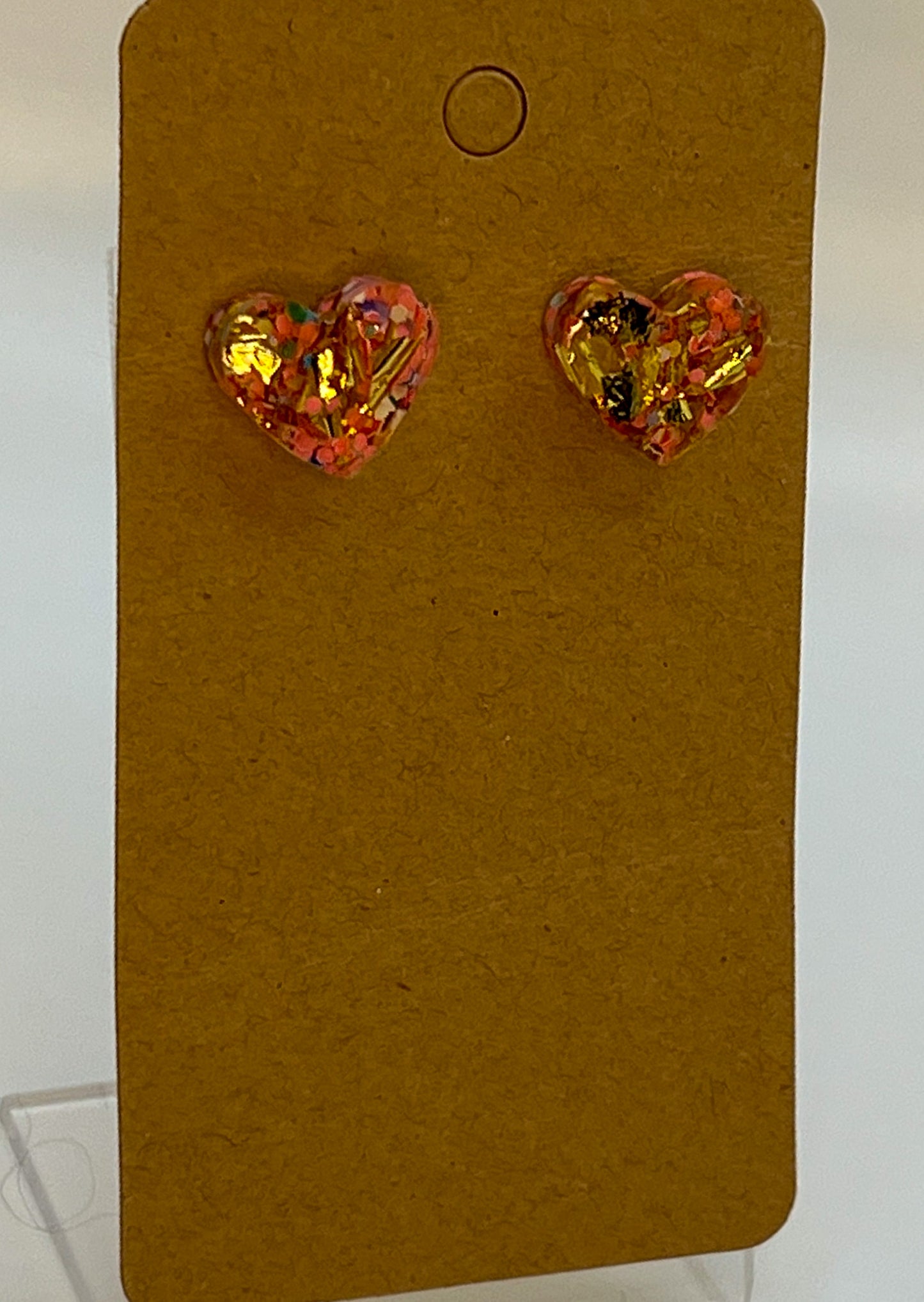 Heart Stud Earrings