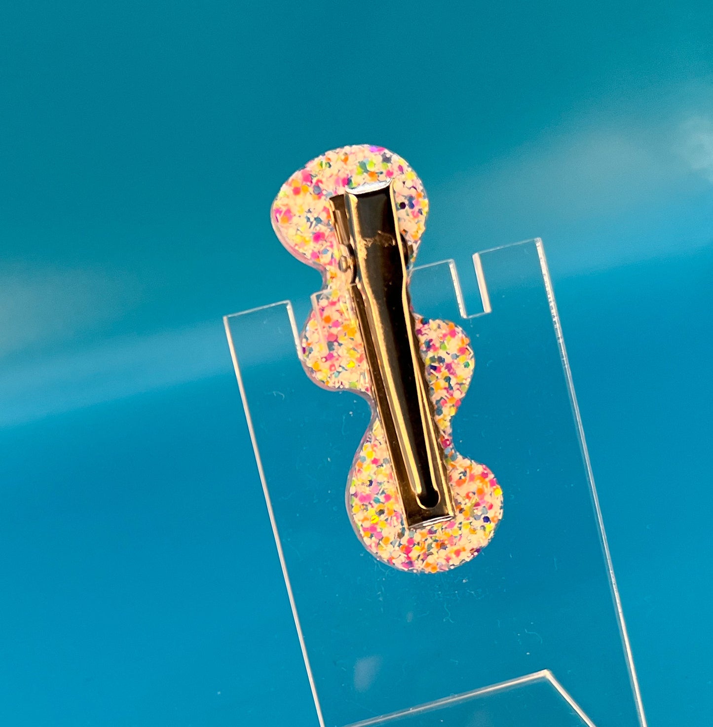 Fairy Bread Squiggle Hair Clip