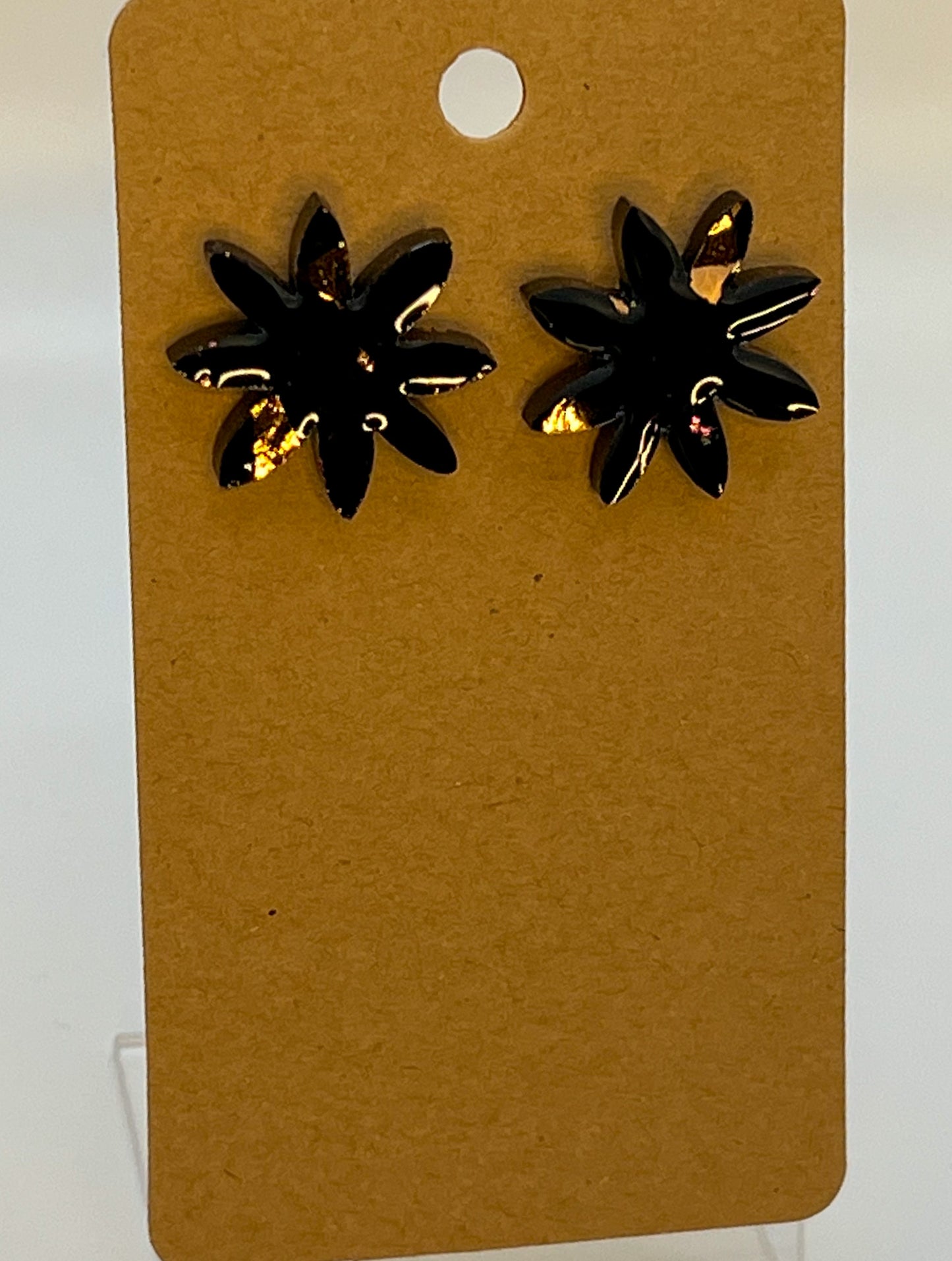 Cactus Flower Stud Earrings