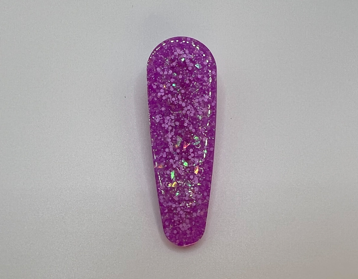 Electric Purple Surfboard Hair Clip