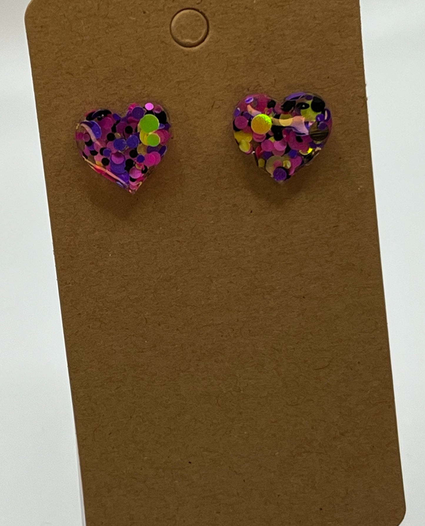 Heart Stud Earrings