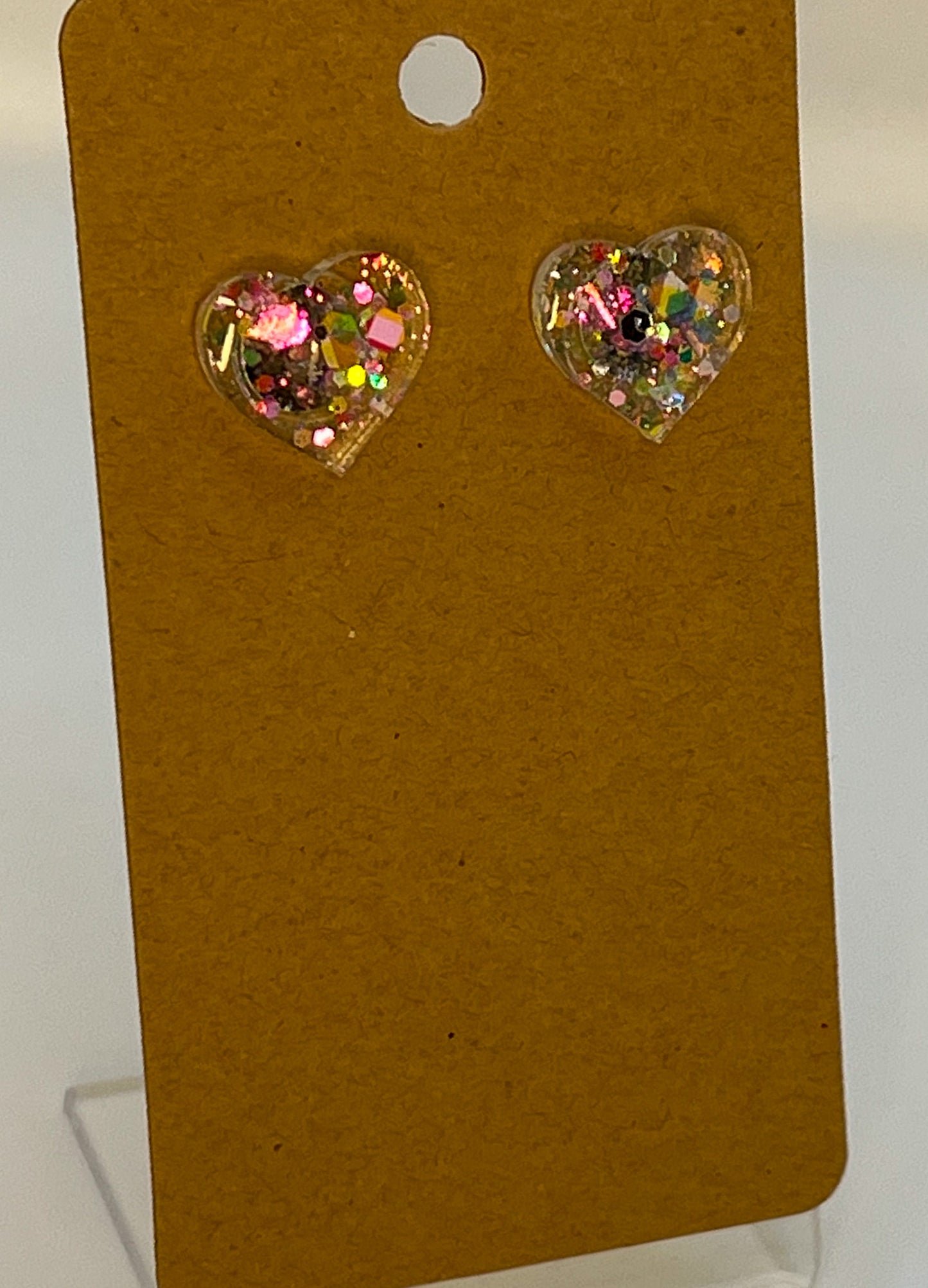 Heart Stud Earrings