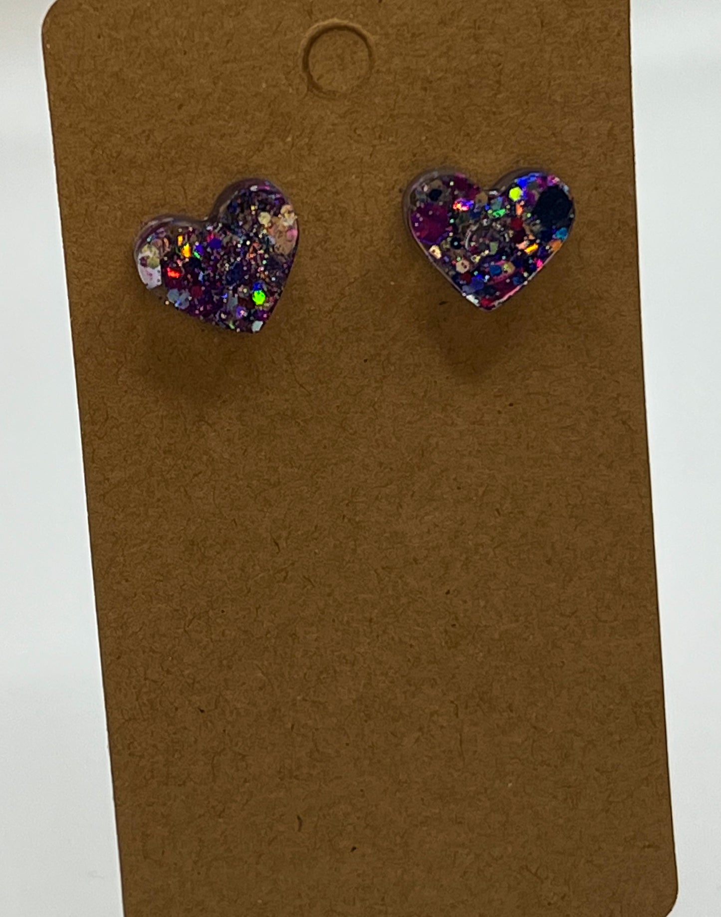 Heart Stud Earrings