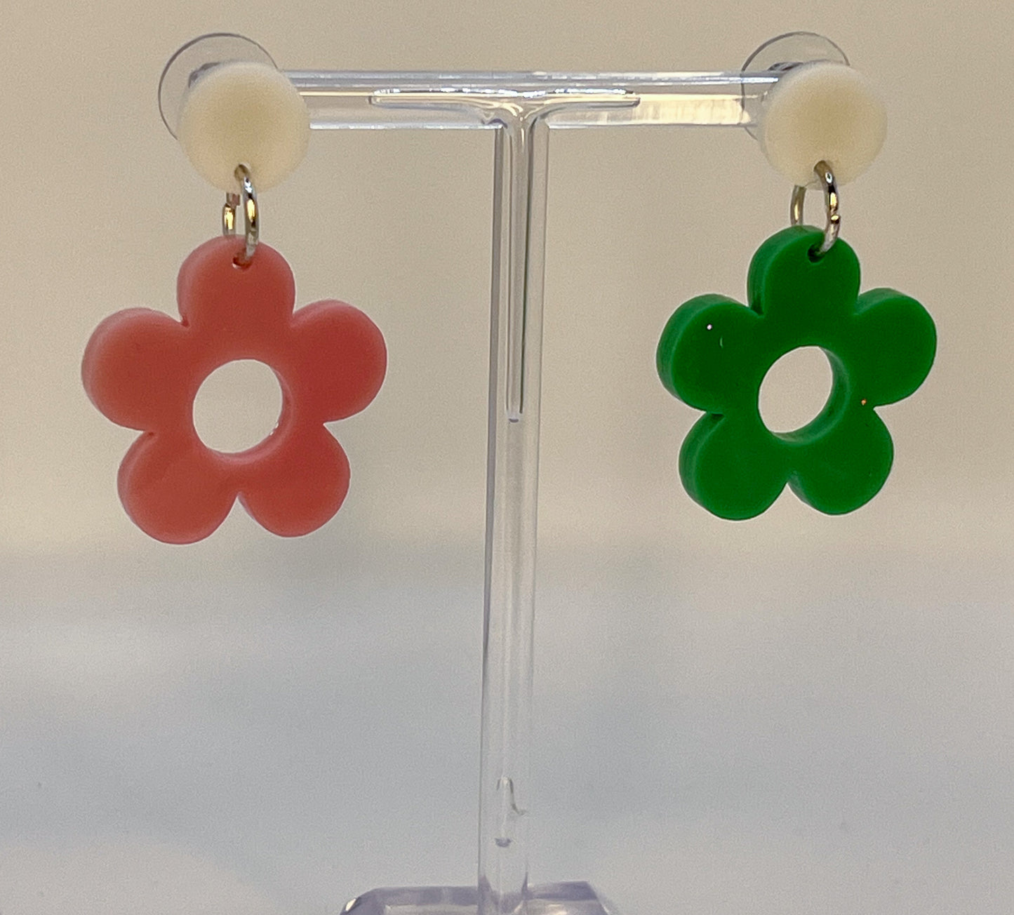 Daisy Flower Dangle Earrings