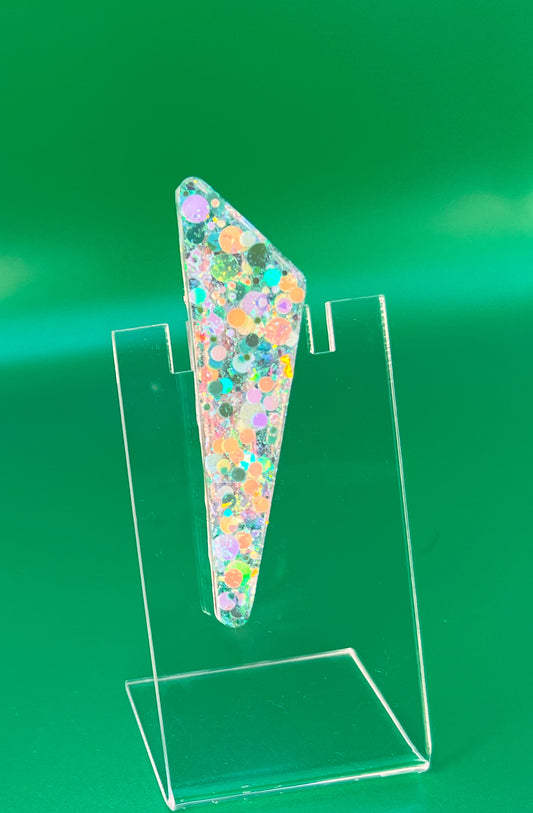 Every Green Small Triangle Hair Clip