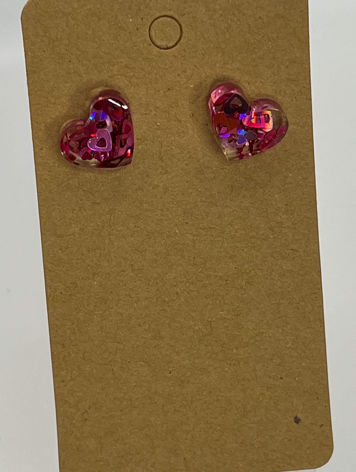 Heart Stud Earrings