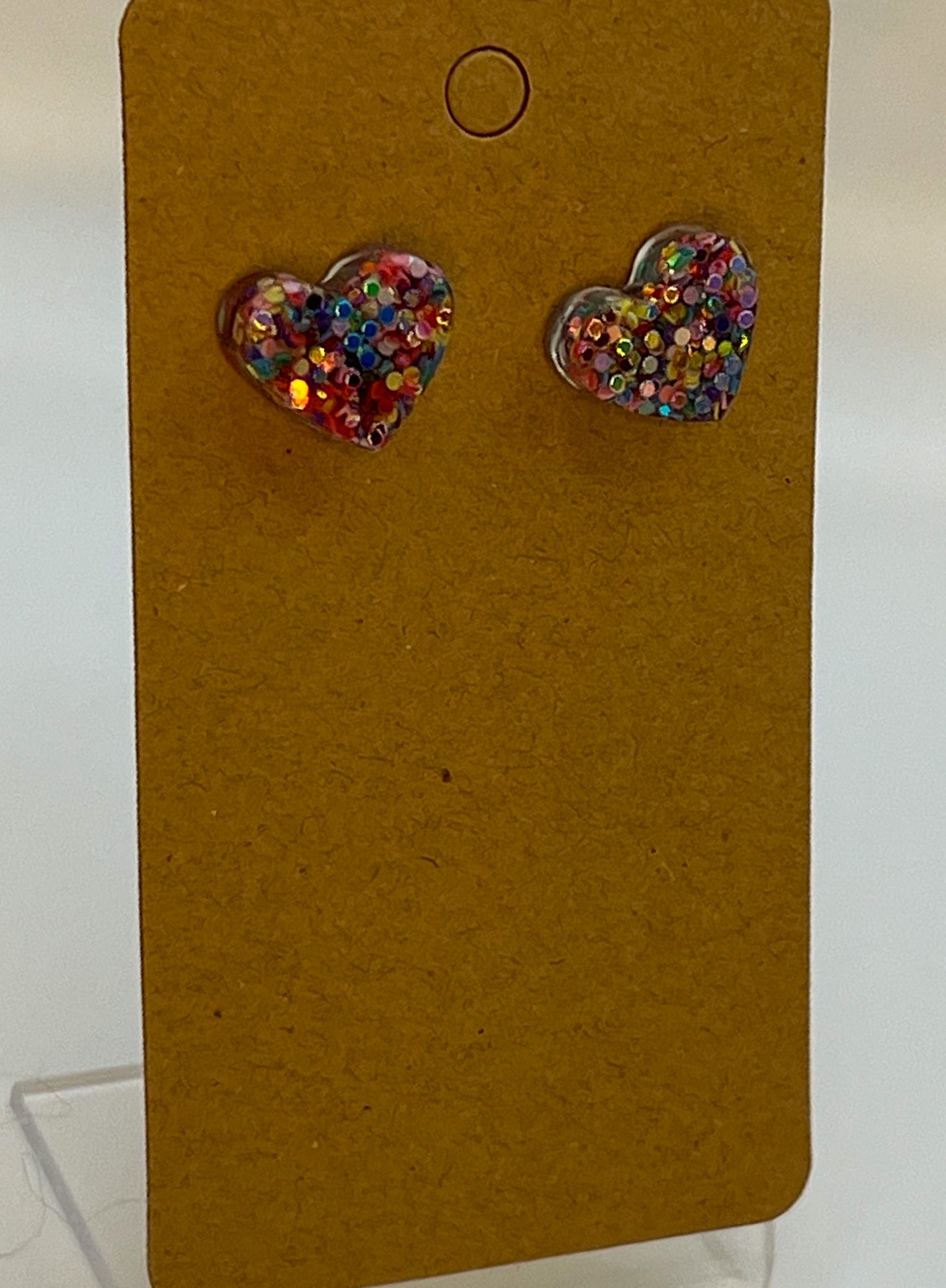 Heart Stud Earrings