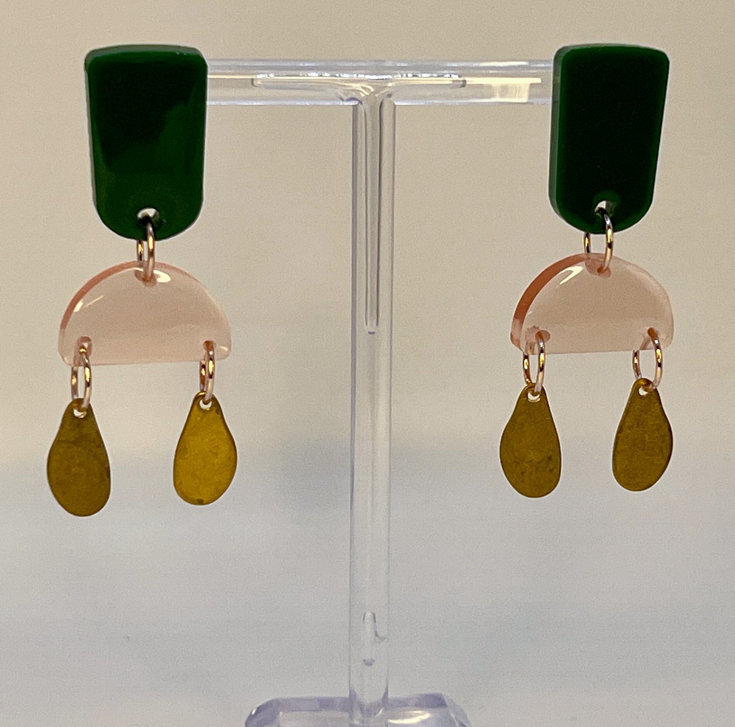 Rain Drop Dangle Earrings