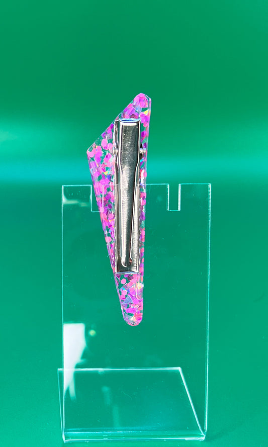 Future Holo Small Triangle Hair Clip