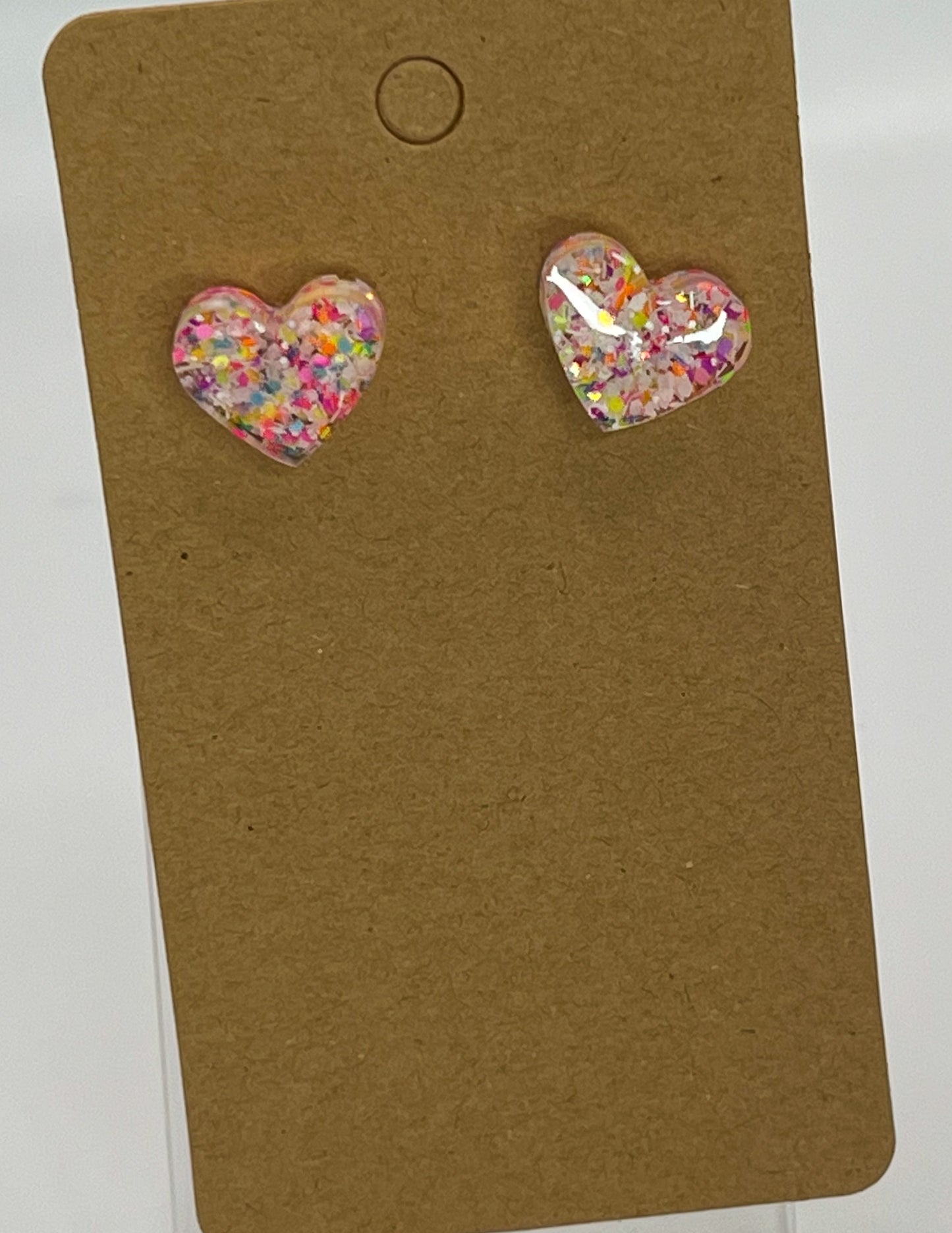 Heart Stud Earrings