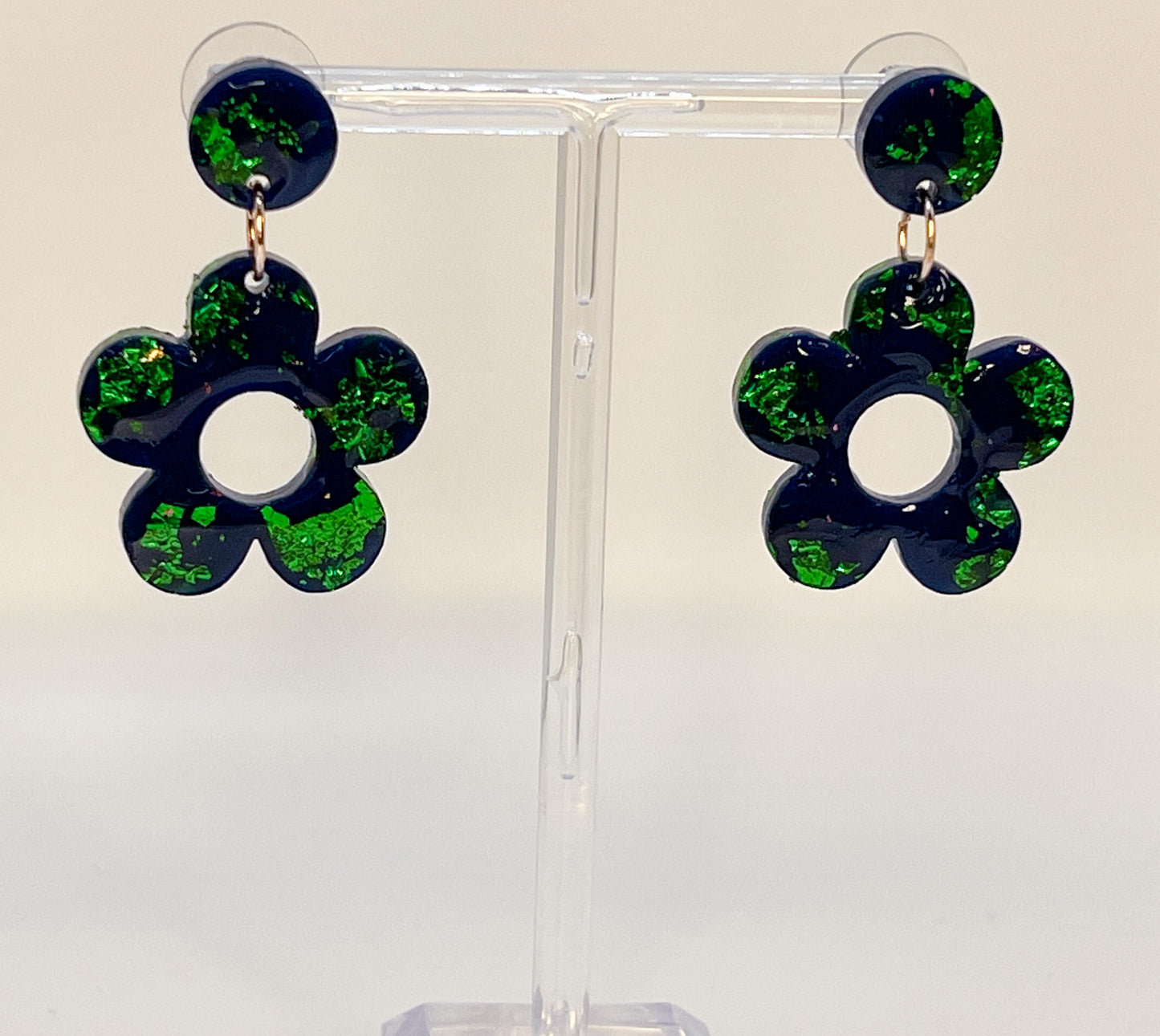 Daisy Flower Dangle Earrings