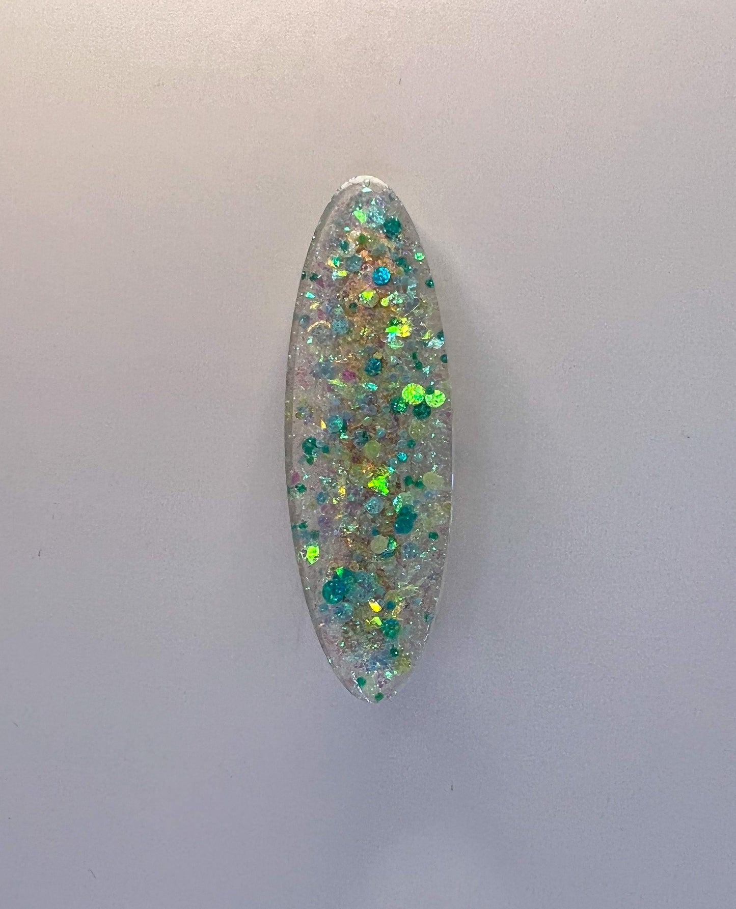 Every Green Large Oval Hair Clip