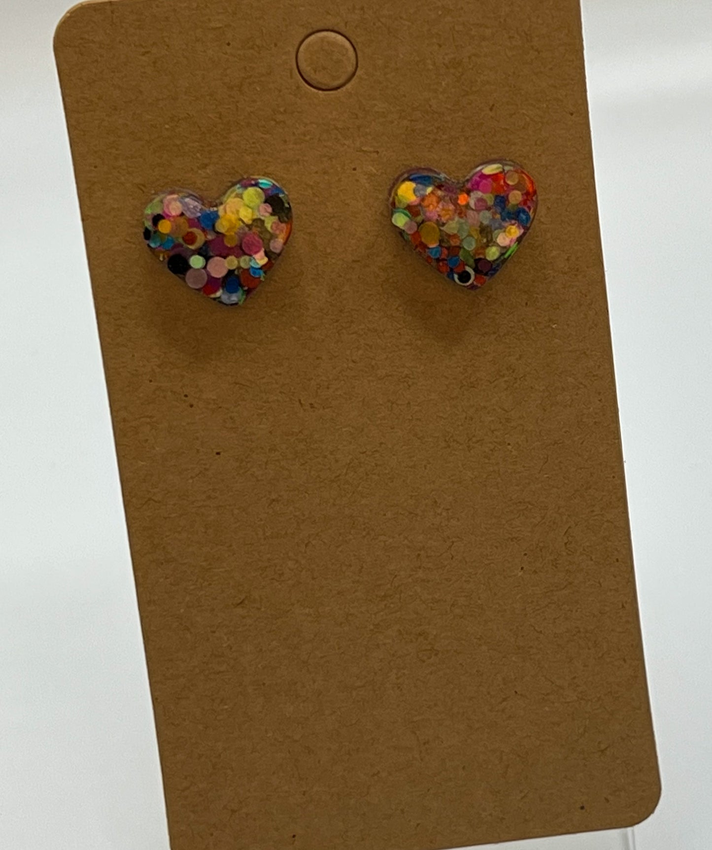 Heart Stud Earrings