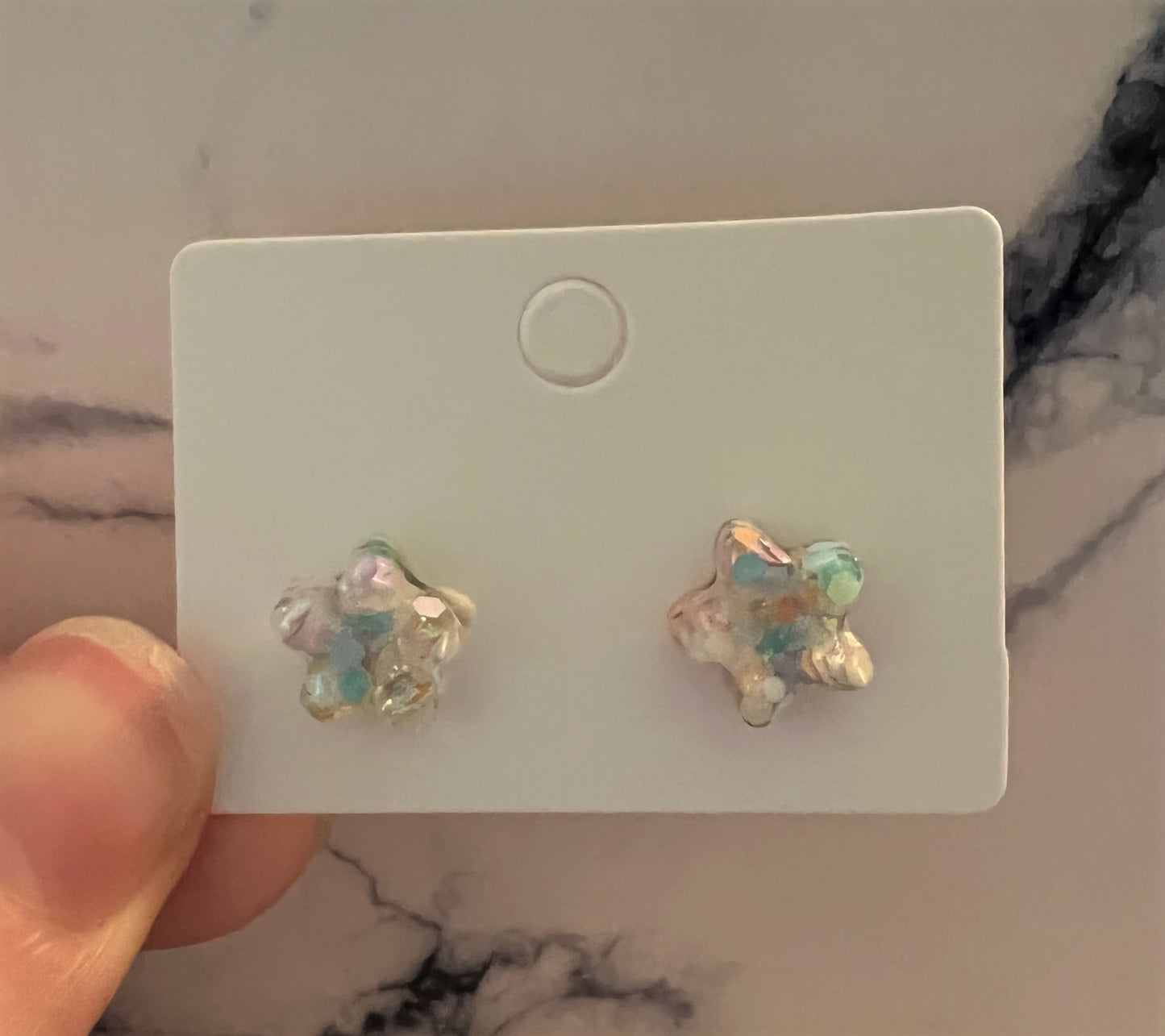 Tiny Flower Stud Earrings