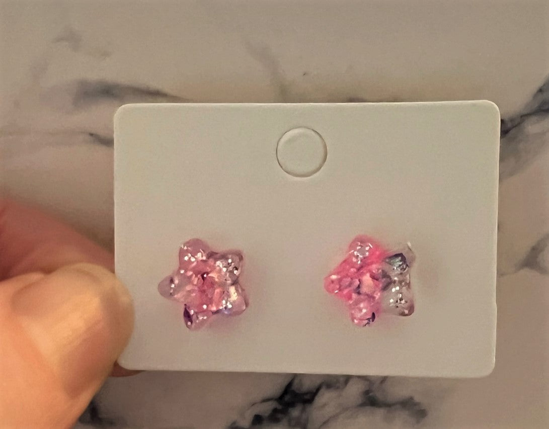 Tiny Flower Stud Earrings